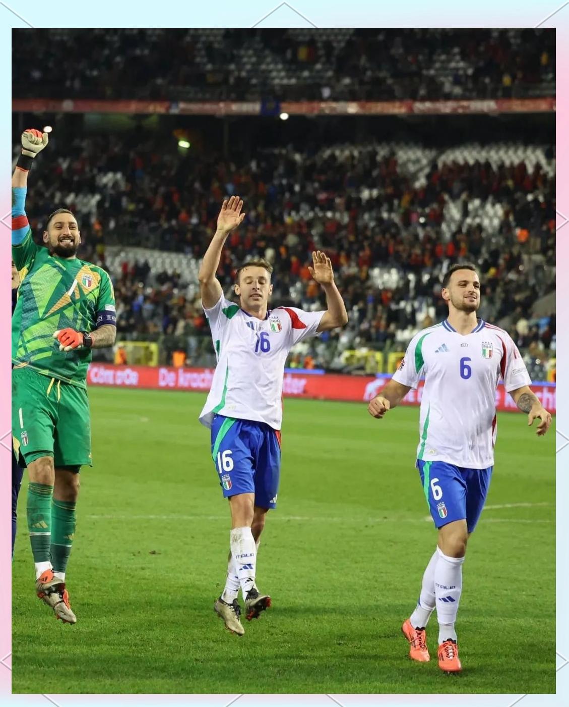 欧国联激烈角逐，现场气氛热烈的简单介绍